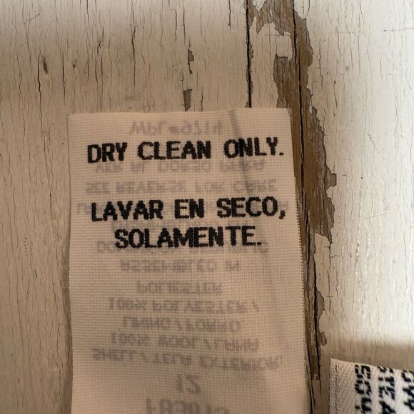 Vintage100% Pure Wool Midi Skirt Size 12 Tan Lined Sag Harbor - Picture 11 of 11